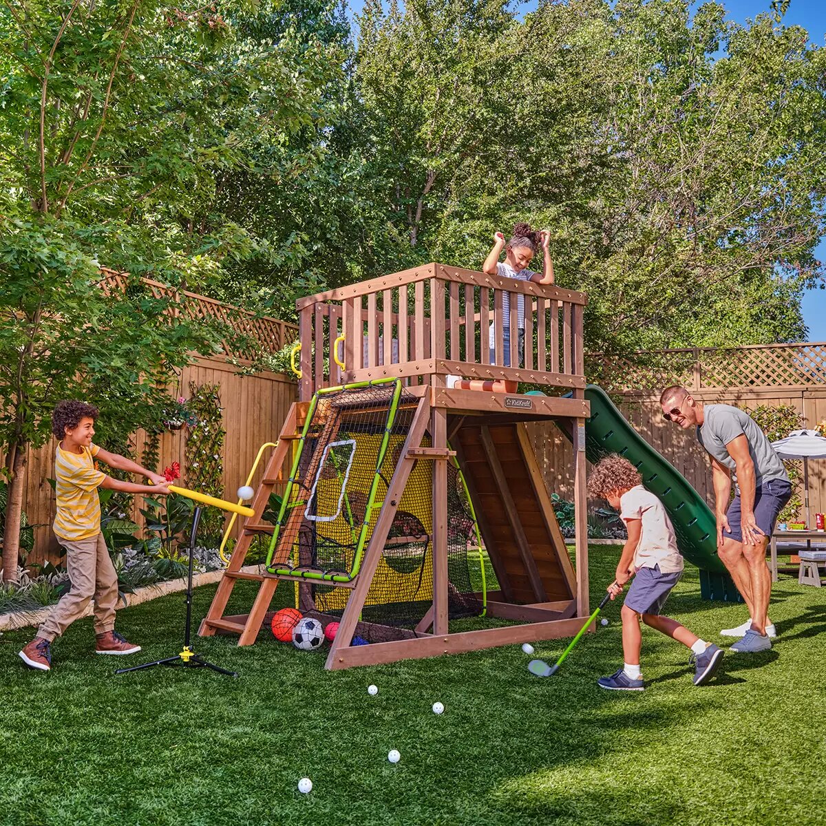 Kidkraft Centro de Juegos Aventura y Deporte Todo en Uno.