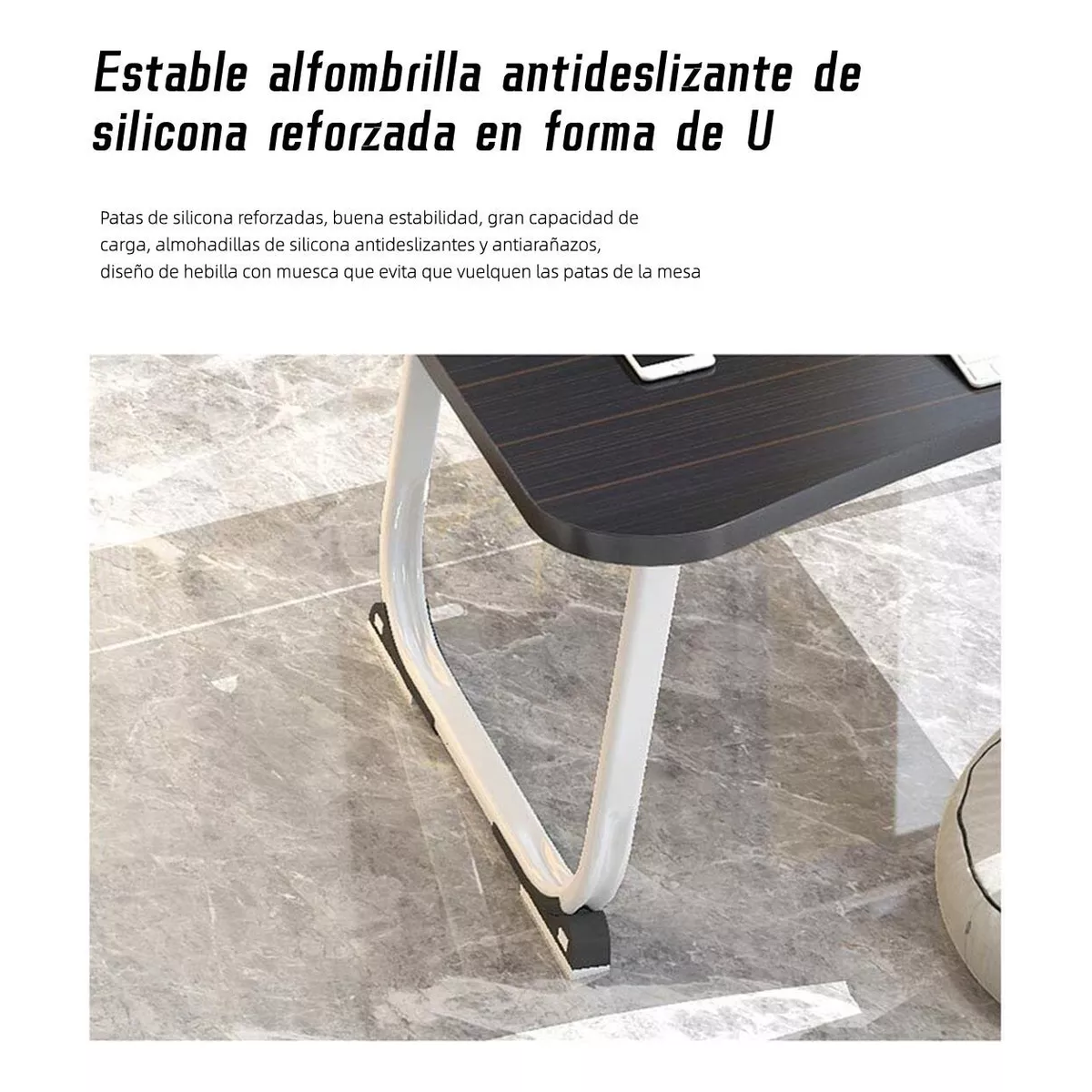 Mesa Cama Portátil Plegable Para Laptop Soporte Altura Ajust.