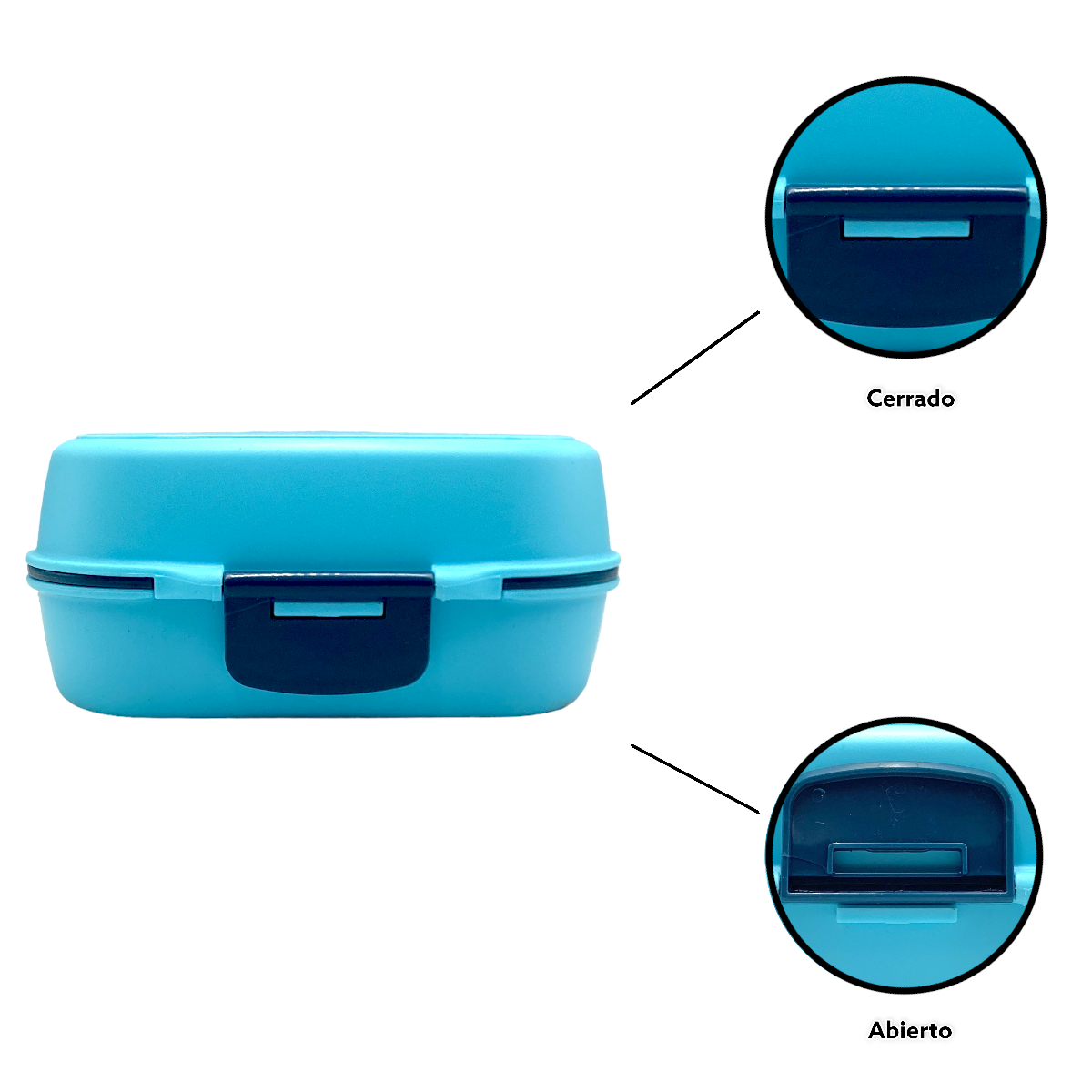 LONCHERA INFANTIL LUNCH BOX 2 COMPARTIMIENTOS 