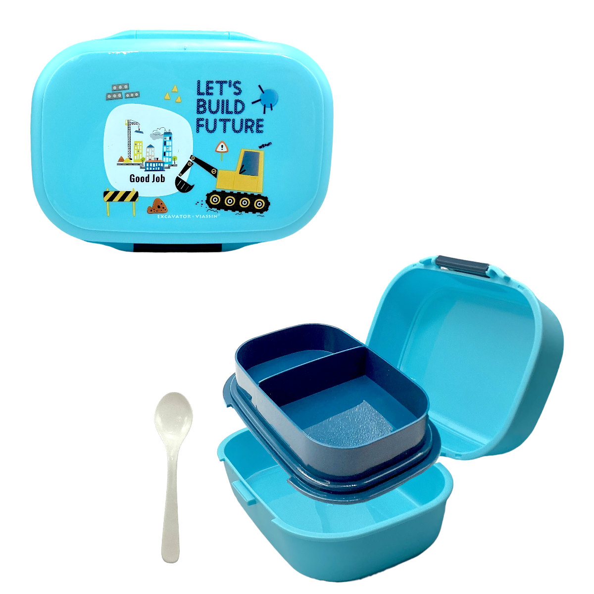 LONCHERA INFANTIL LUNCH BOX 2 COMPARTIMIENTOS 
