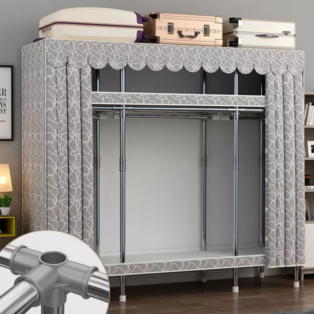 Metal Closet Ropero Armable Portátil Armario Organizador