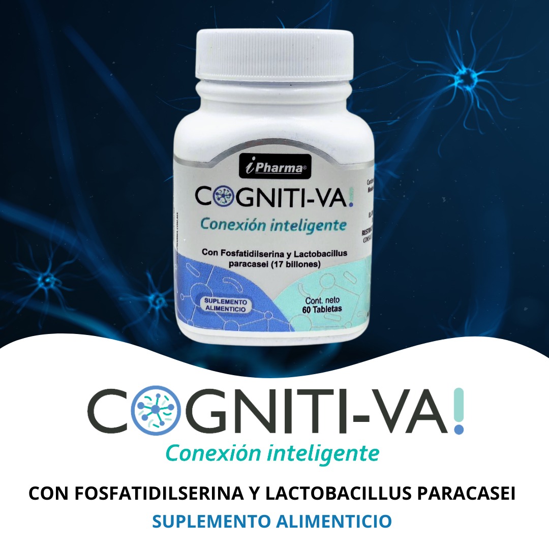 Probióticos para la flora intestinal + Fosfatidilserina mejora la concentración Cognitiva 60 tabletas.