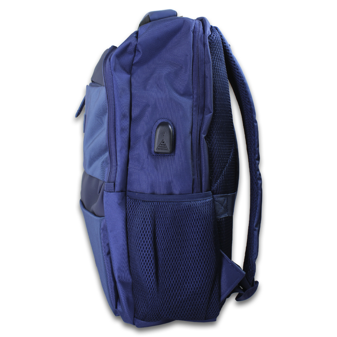 Mochila Escolar De hombre Azul Grenobil Gn-180704.