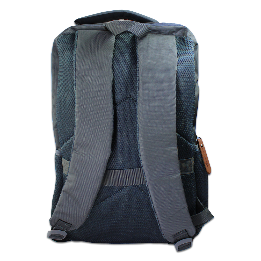 Mochila Casual Gris Para Laptop 15 pulgadas Grenobil Gn-180704.
