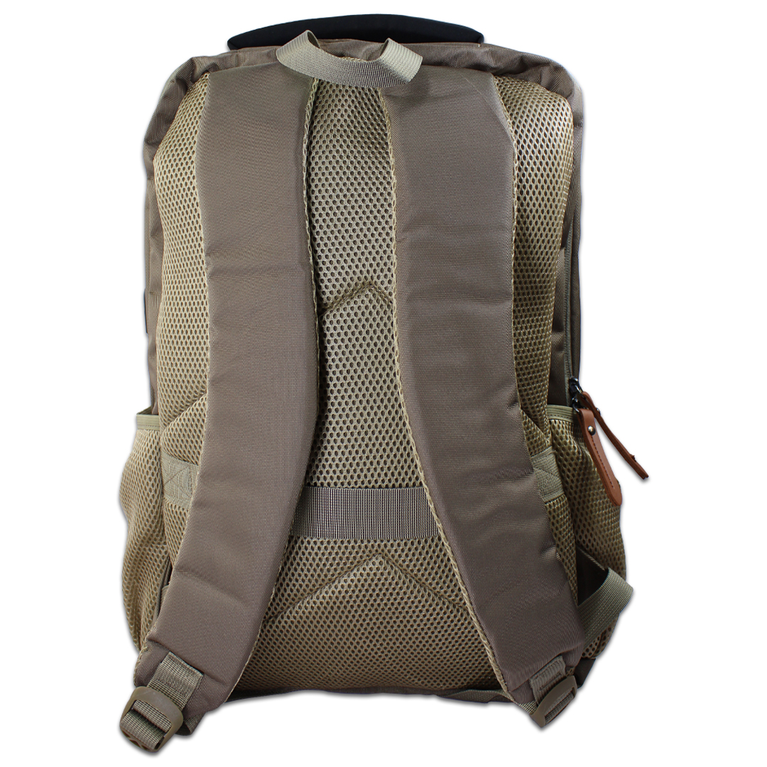 Mochila Escolar De hombre Cafe Grenobil Gn-180704.