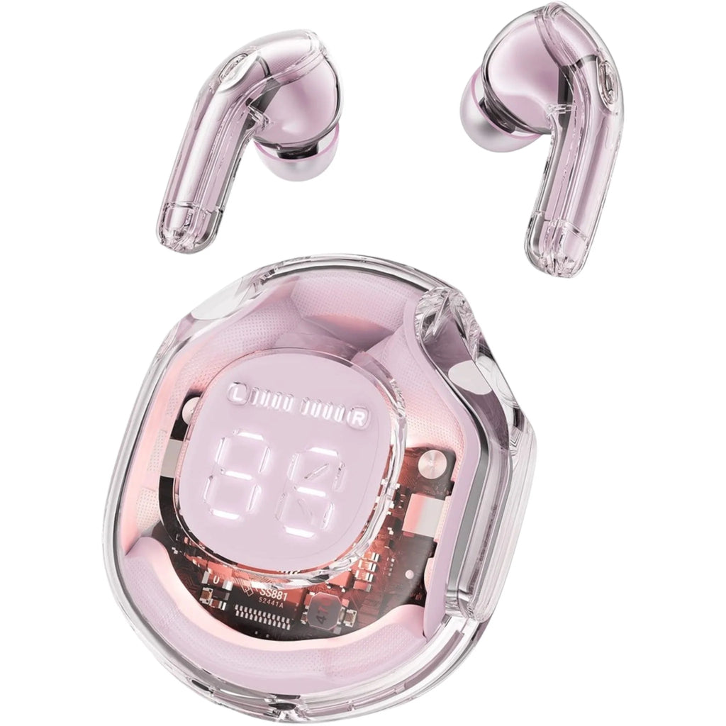 Audifonos Bluetooth T8 pro Rosa.