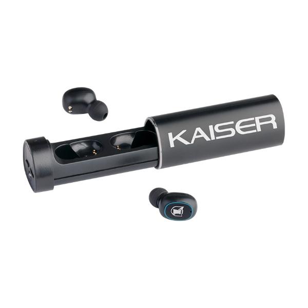 AUDIFONOS KAISER MH-9199 TRUE WIRELESS BLUETOOTH C/LINTERNA NEGRO END1**