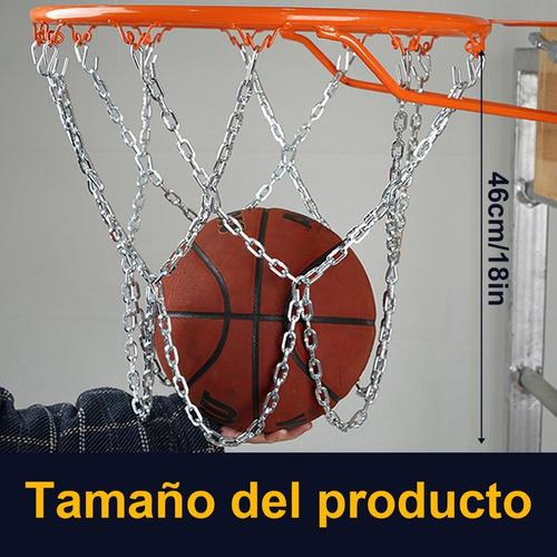 Red De Acero Cadena Para Baloncesto, Red De Baloncesto.