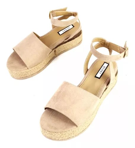 Sandalias De Piso Tiras Premium Berry 7594.