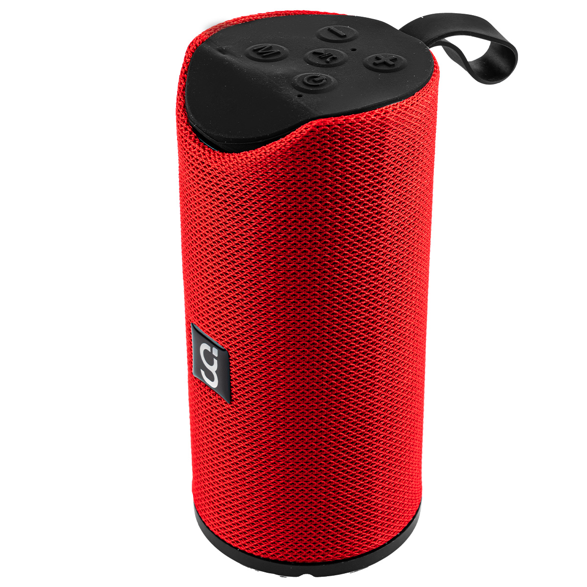 Bocina Cilindro 18-9141RD Portatil Bluetooth® Manos Libres Recargable Color Rojo.