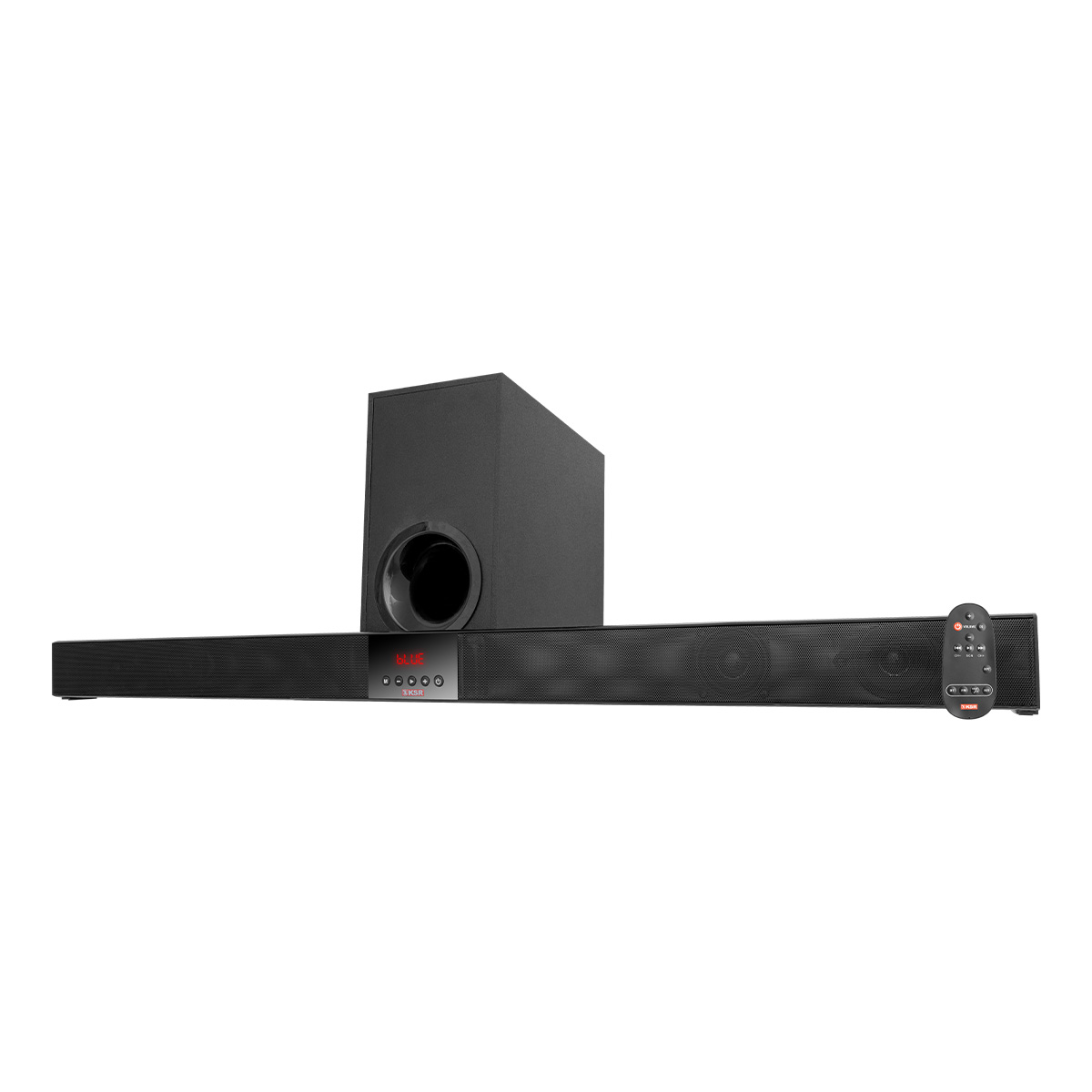 Barra Sonido Ksr 2.1 Subwoofer Bluetooth 40w Rms Kbs-3080.