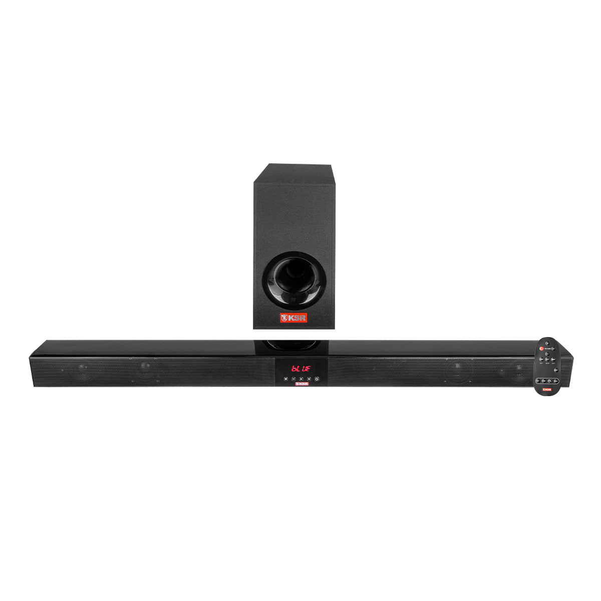 Barra Sonido Ksr 2.1 Subwoofer Bluetooth 40w Rms Kbs-3080.
