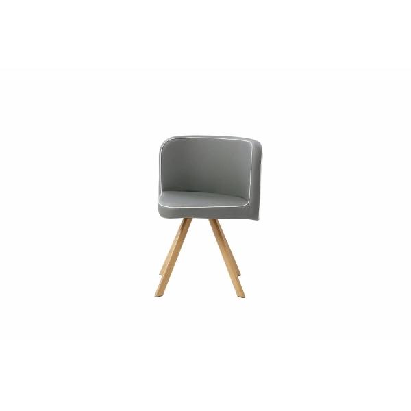 Mesa de Comedor con 4 Sillas Friedl Gris - Kessa.