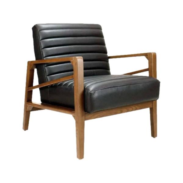 Sillon Lisboa Andorra Negro - Kessa.