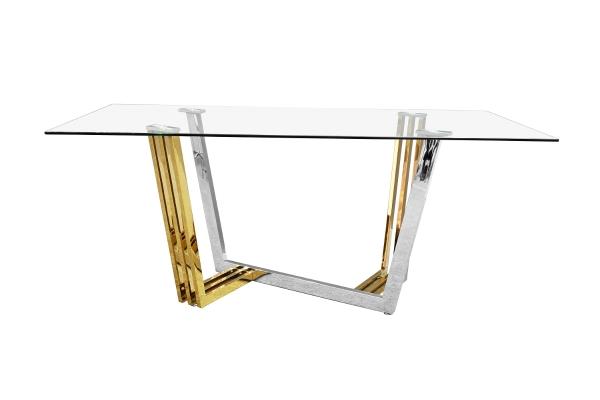 Mesa de Comedor Kyle Dorado - Kessa.