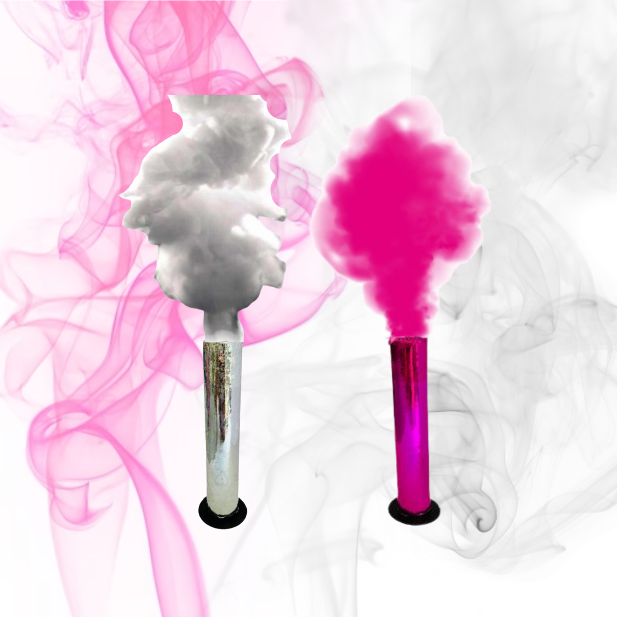 24 Pz vengala De Humo Colores A Elegir Revelacion Sexo Bebe.