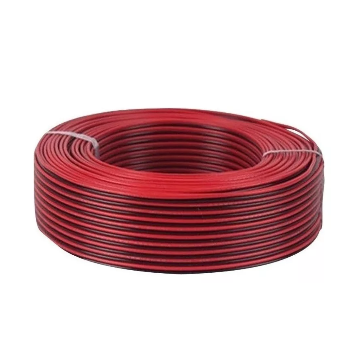 Cable Para Bocina Automotriz Bicolor Calibre 22 Rollo 100m.