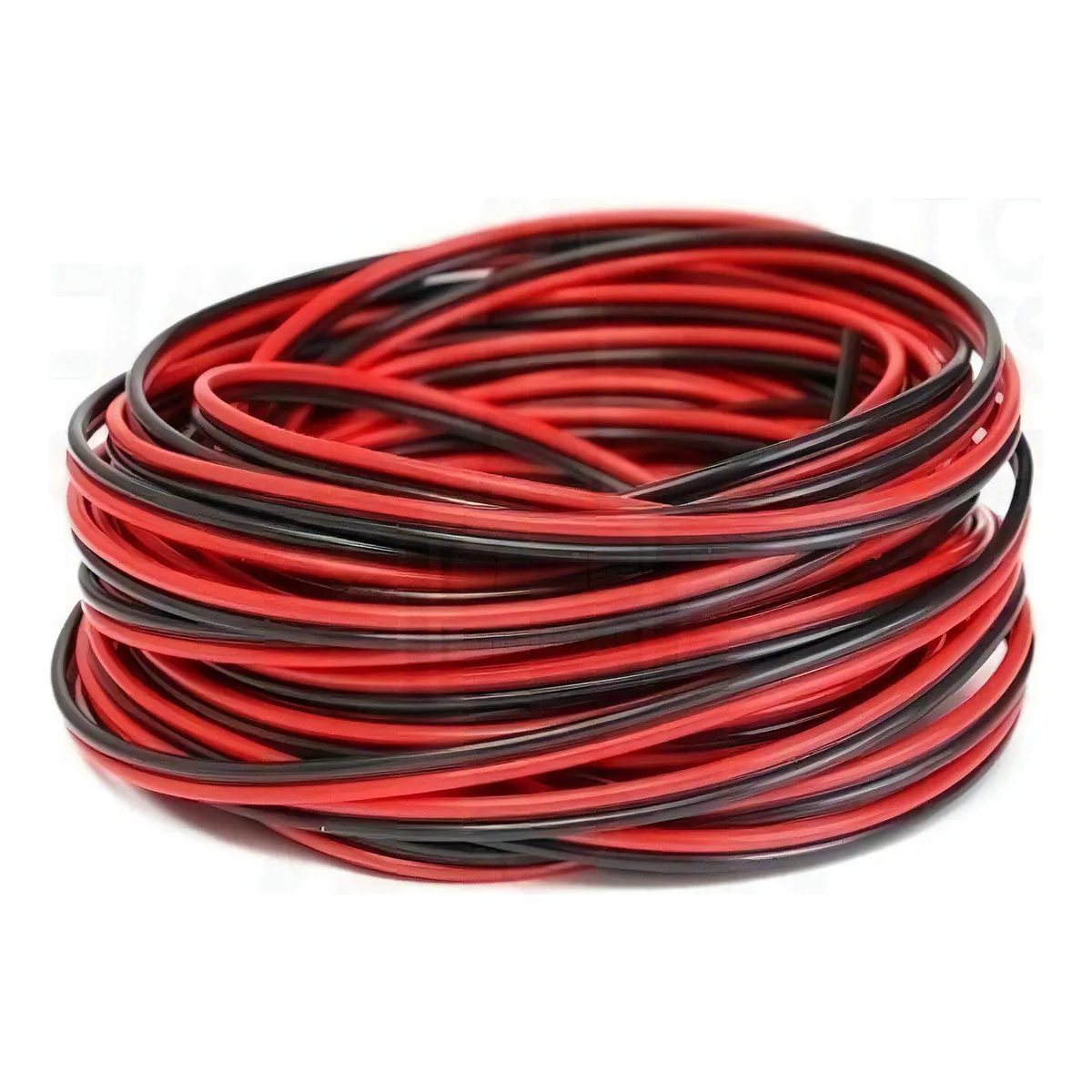 Cable Para Bocina Automotriz Bicolor Calibre 22 Rollo 100m.