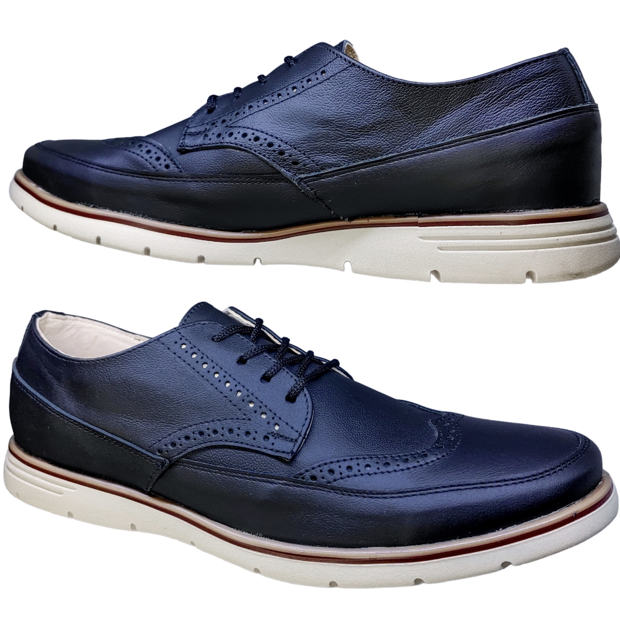Zapatos Bostonianos para Hombre en Piel Vacuno Comodos