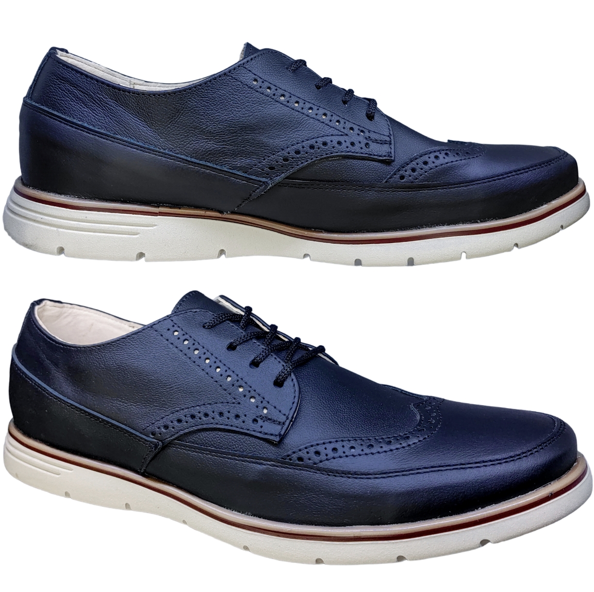 Zapatos Bostonianos para Hombre en Piel Vacuno Comodos