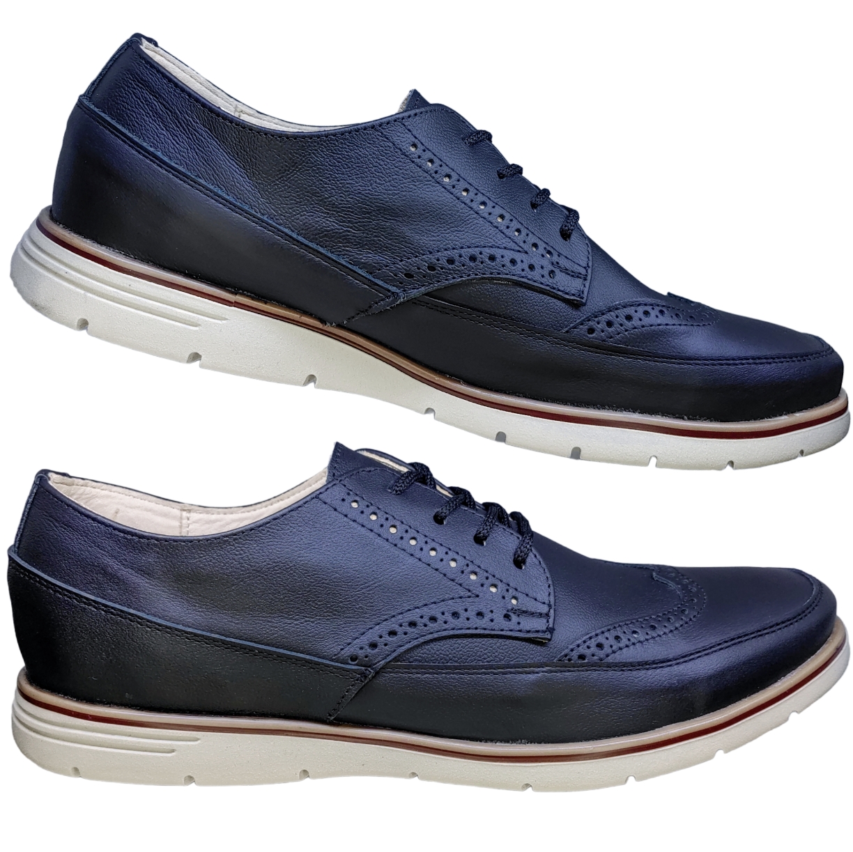 Zapatos Bostonianos para Hombre en Piel Vacuno Comodos