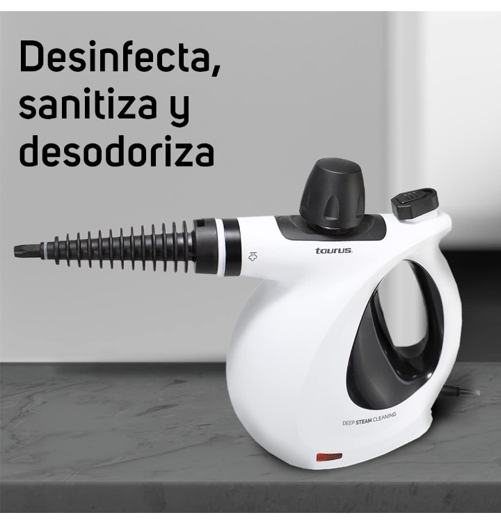 Limpiador Sanitizante de vapor extra caliente desinfectante 