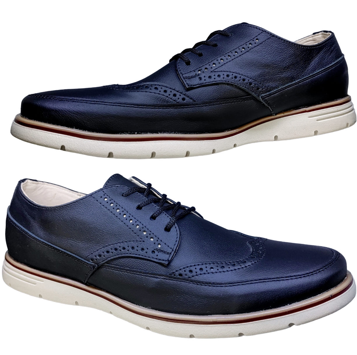 Zapatos Bostonianos para Hombre en Piel Vacuno Comodos