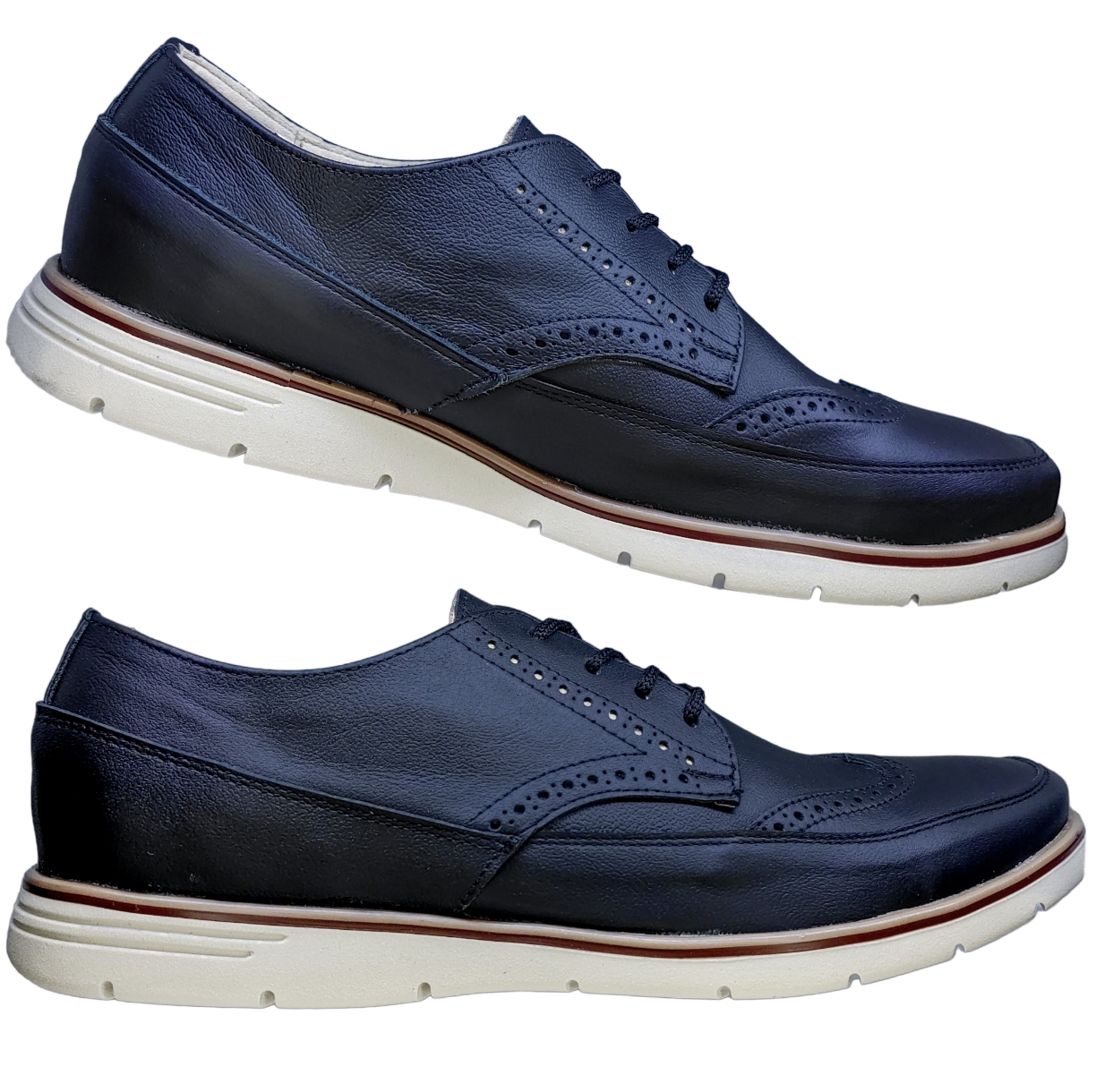 Zapatos Bostonianos para Hombre en Piel Vacuno Comodos