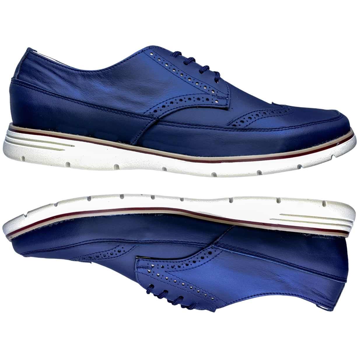 Zapatos Bostonianos para Hombre en Piel Vacuno Comodos.