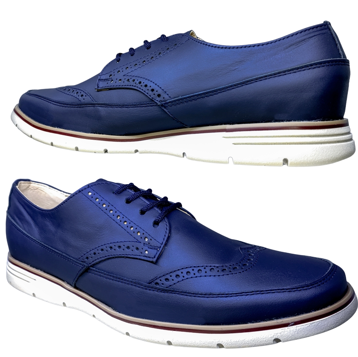 Zapatos Bostonianos para Hombre en Piel Vacuno Comodos.
