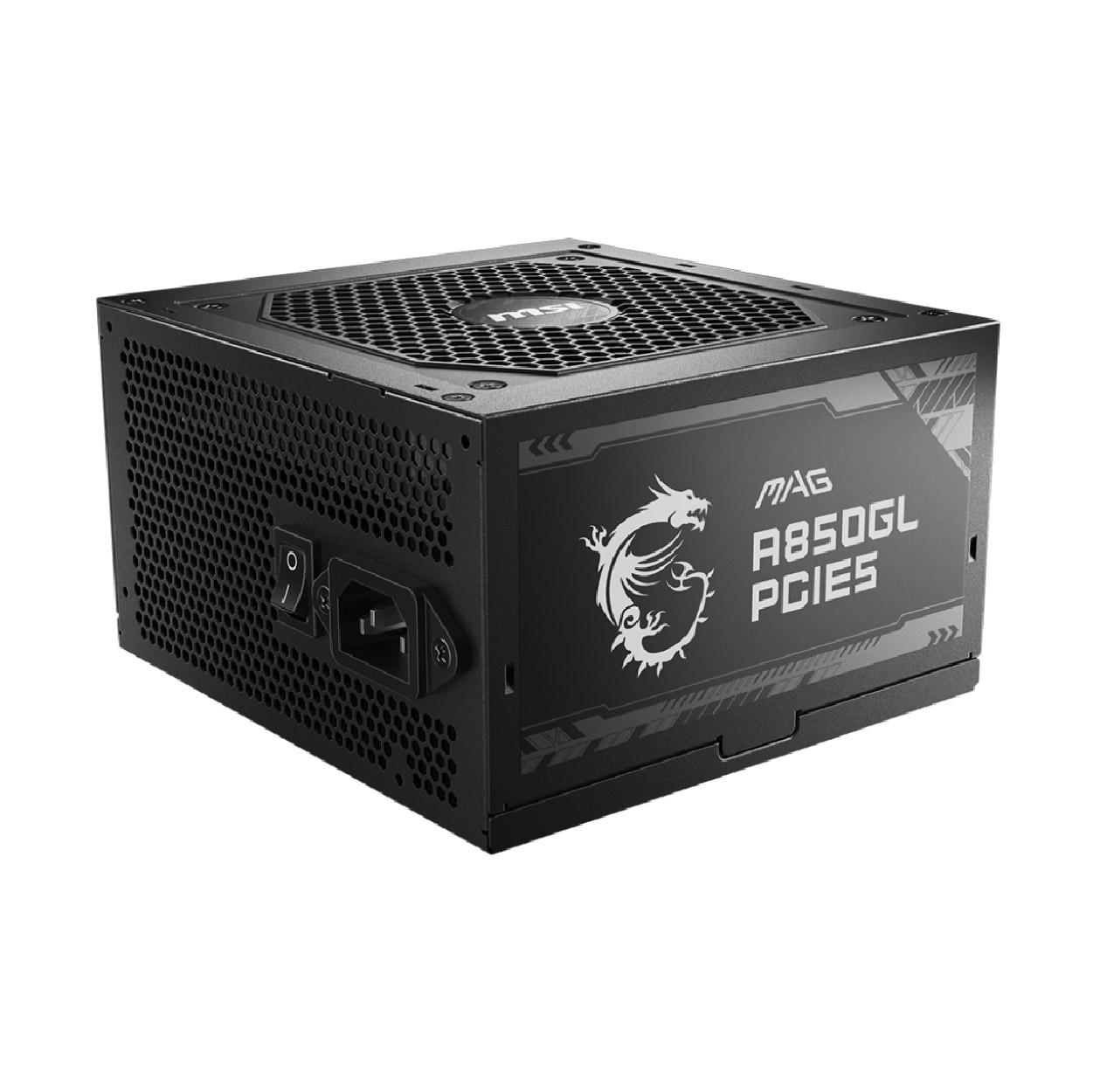 FUENTE DE PODER MSI MAG A850GL PCIE5 850W 80 PLUS GOLD FULL MODULAR