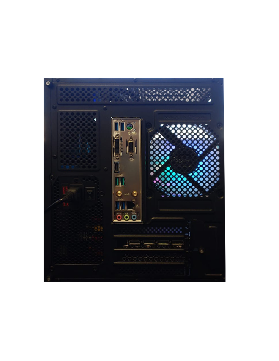 Pc Gamer Ryzen 7 5700 Rtx 4060 16 Gb Ram 1TB  Nvm.