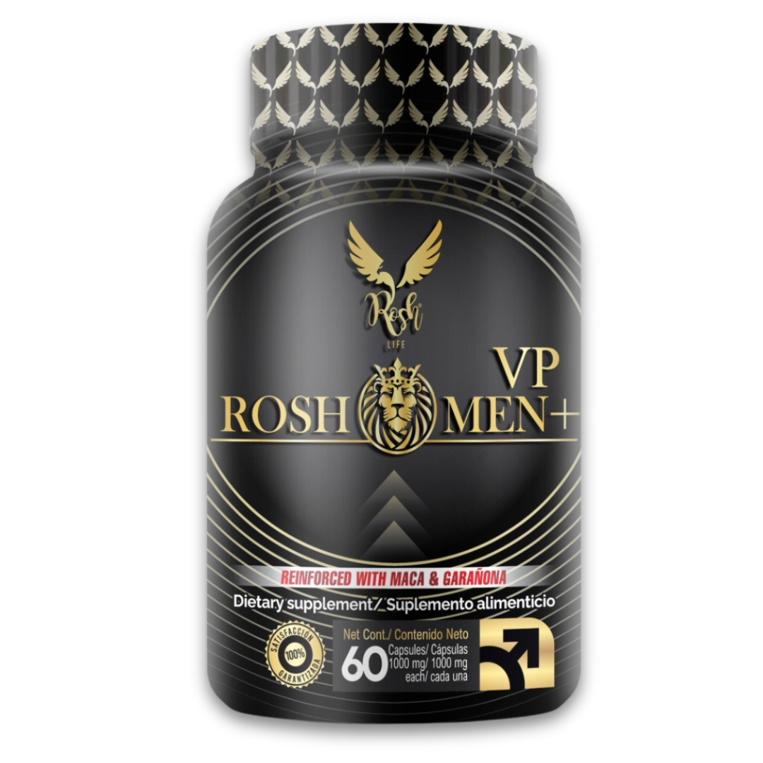 Próstata Sana ROSH MEN VP  maca vigorizante masculino 60 capsulas .