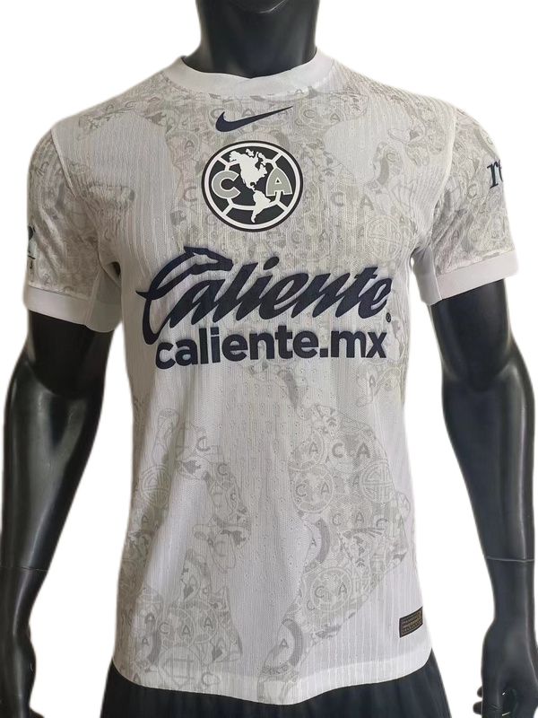 Nuevo! Jersey Club Ame Mexico Aguilas 2024/2025 Portero Blanco Talla XL.