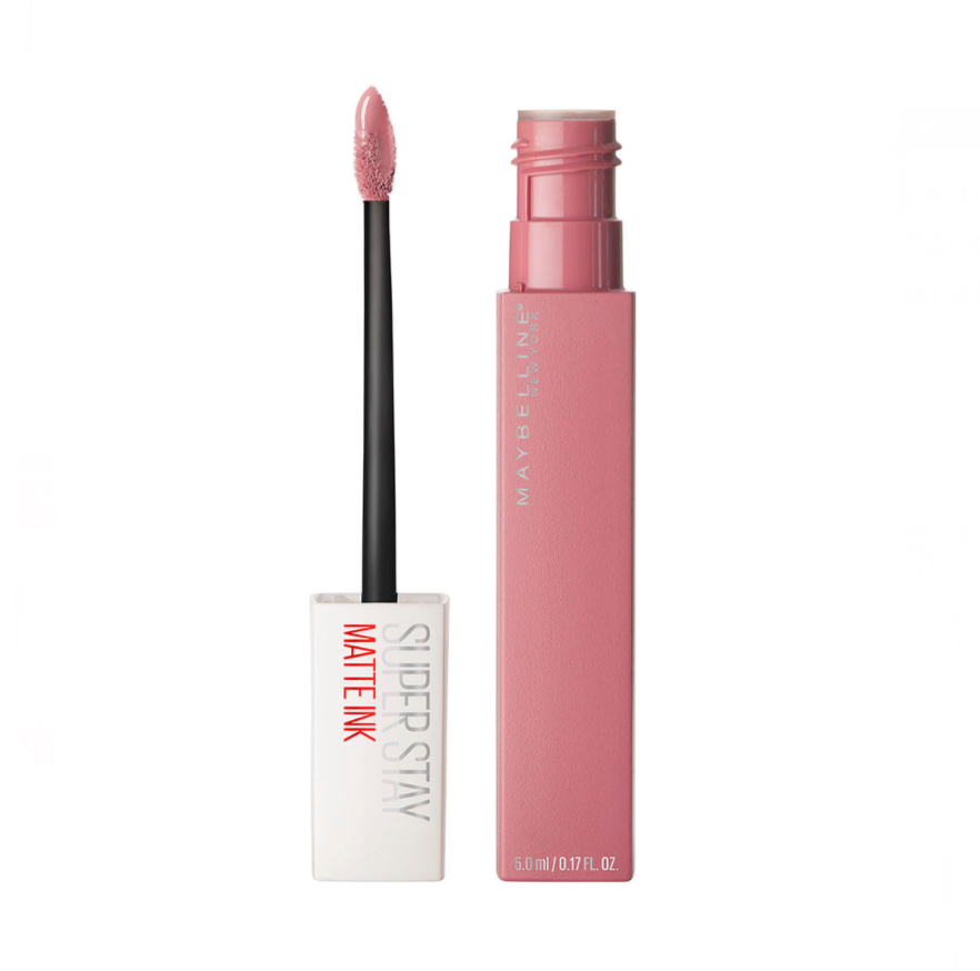 Labial Líquido Maybelline New York Super Stay Matte Ink 5ml Acabado Mate Color Dreamer.