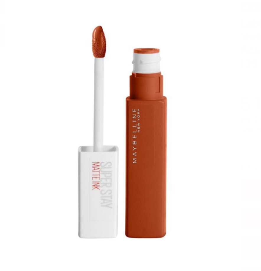 Labial Líquido Maybelline New York Super Stay Matte Ink 5ml Acabado Mate Color Globe Trotter 135.