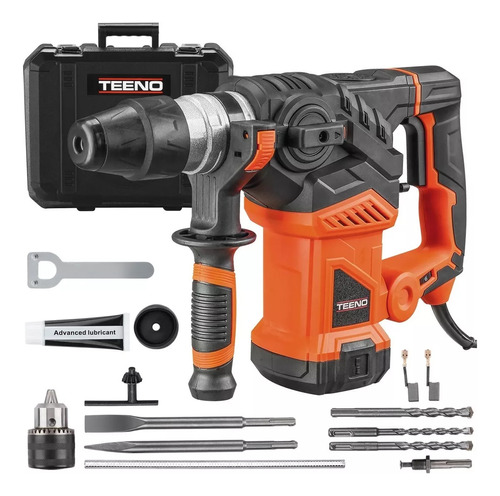 Rotomartillo Industrial 32g Teeno Sds Con1500w De Potencia