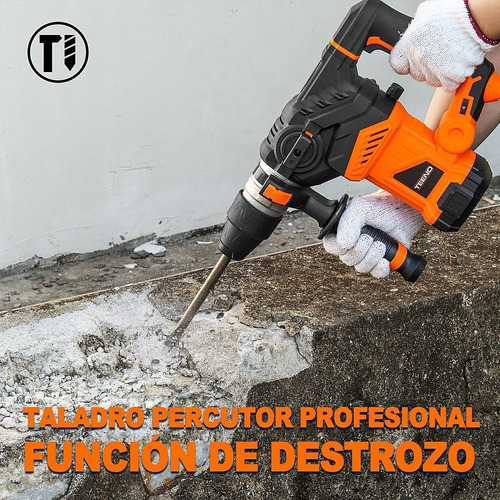 Rotomartillo Industrial 32g Teeno Sds Con1500w De Potencia