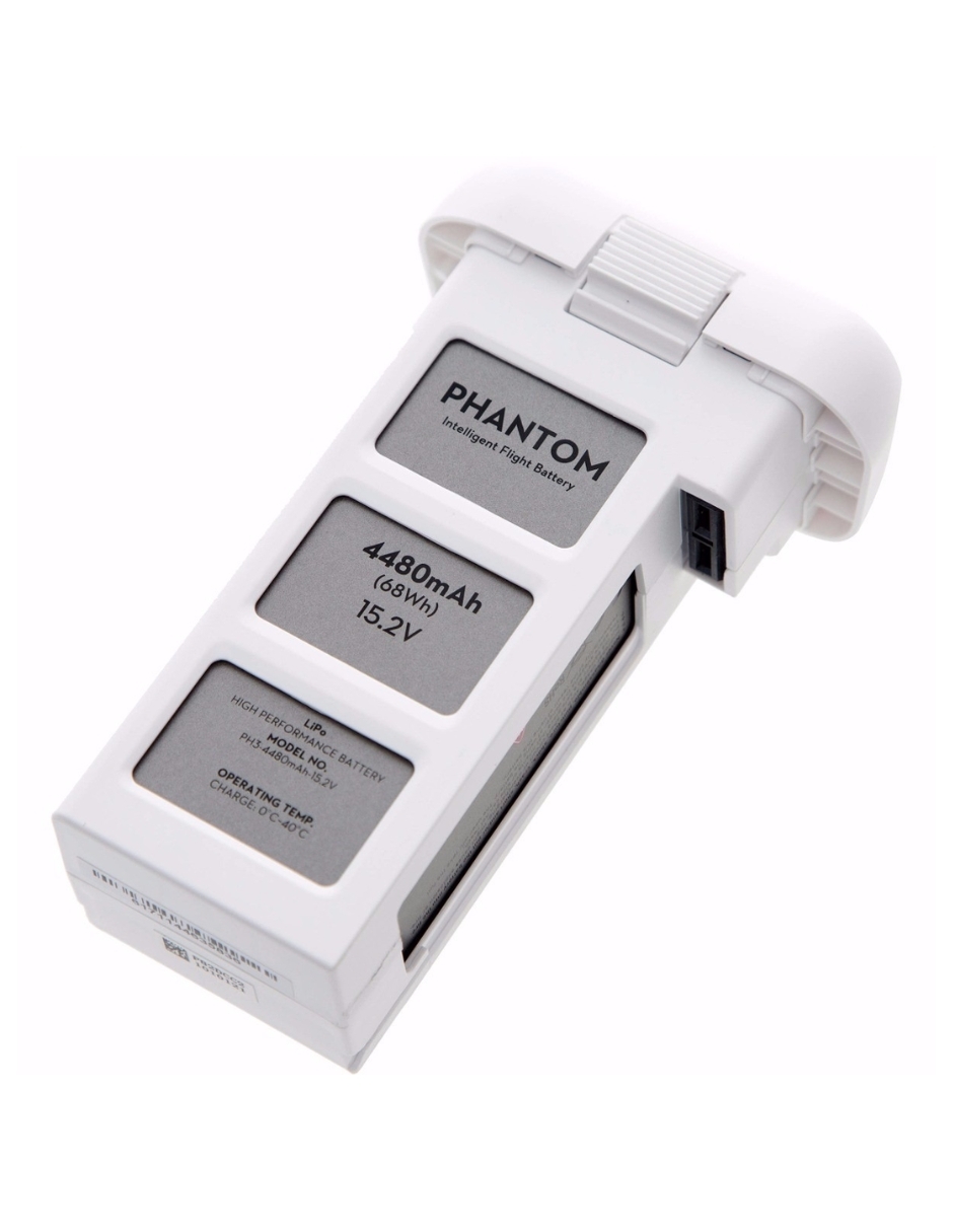 BATERÍA EXTRA PARA DRONE PHANTOM 3 STANDARD BLANCA - DJI.