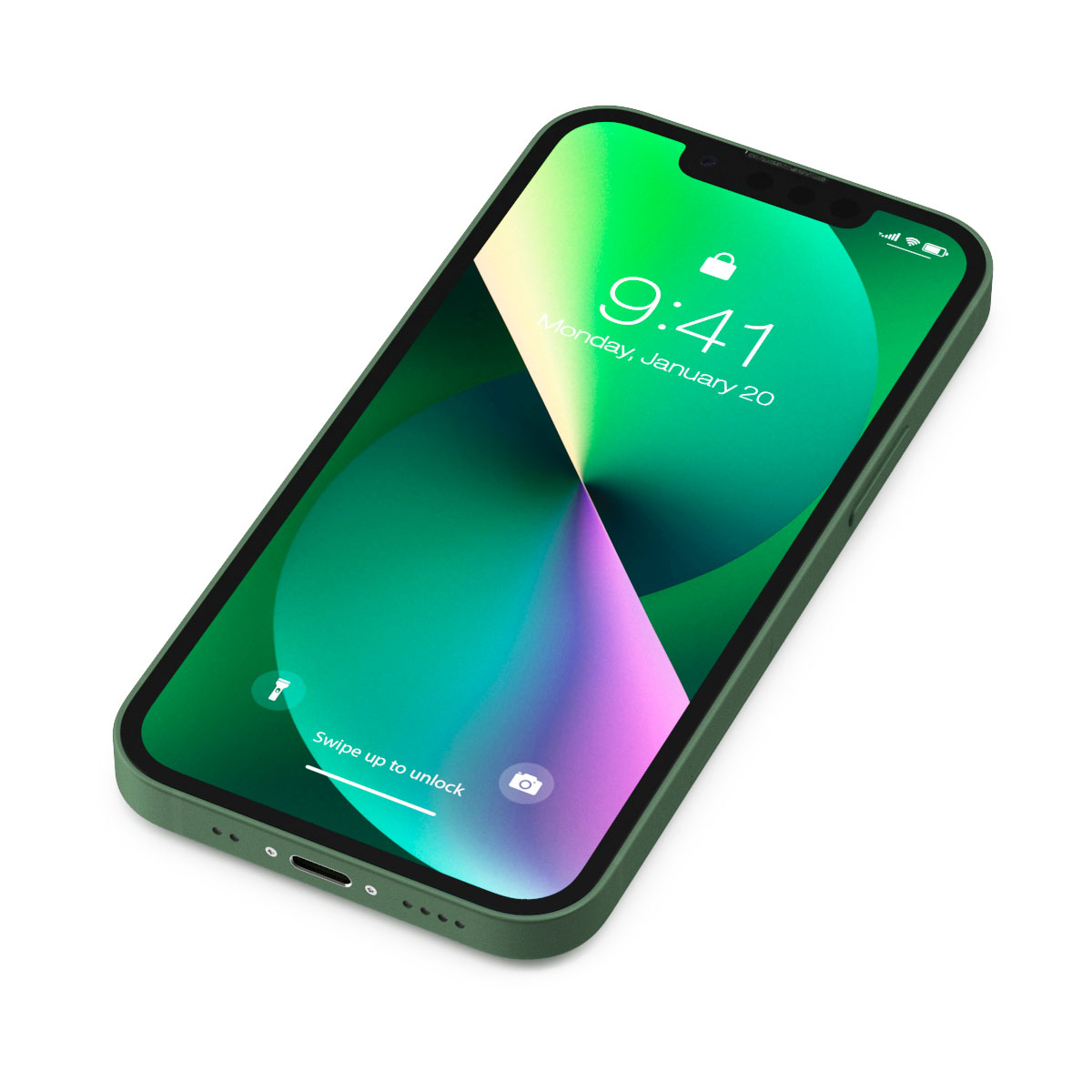 Apple iPhone 13 Mini 256Gb Verde Reacondicionado Grado A.