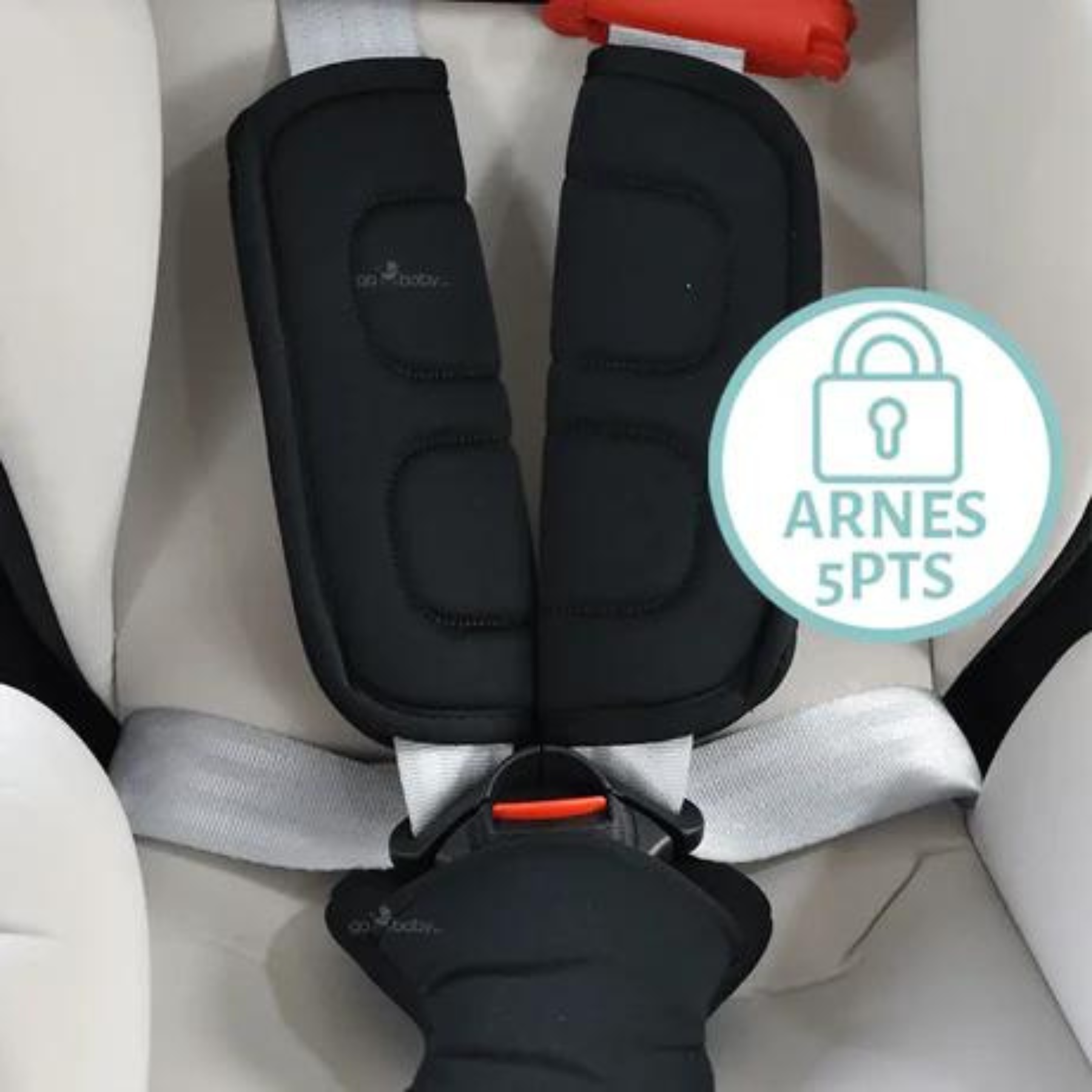 Silla De Auto Para Bebé Starkids Centauro 360° Isofix - Gris