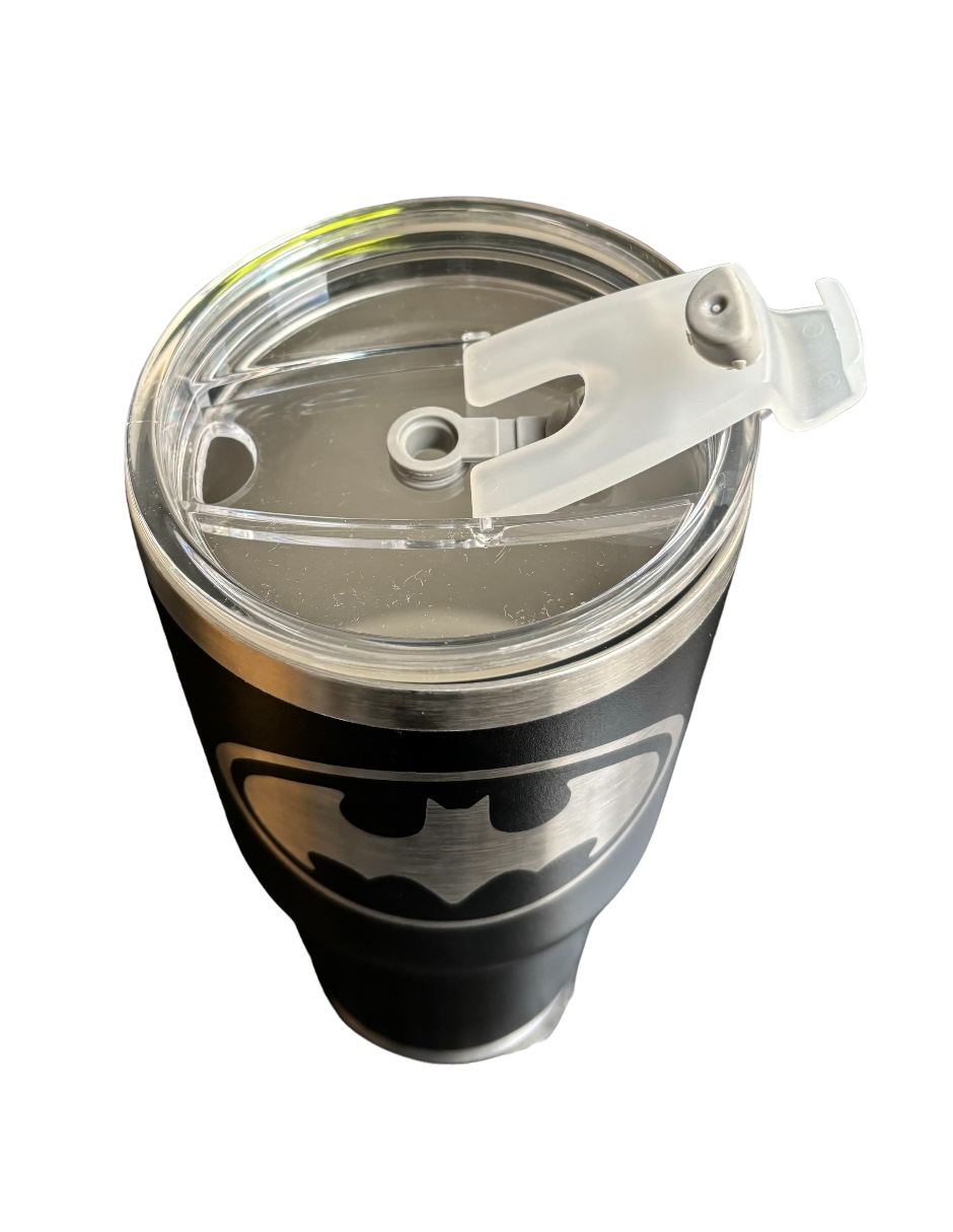 Termo de acero inoxidable Batman color negro 30 Oz.
