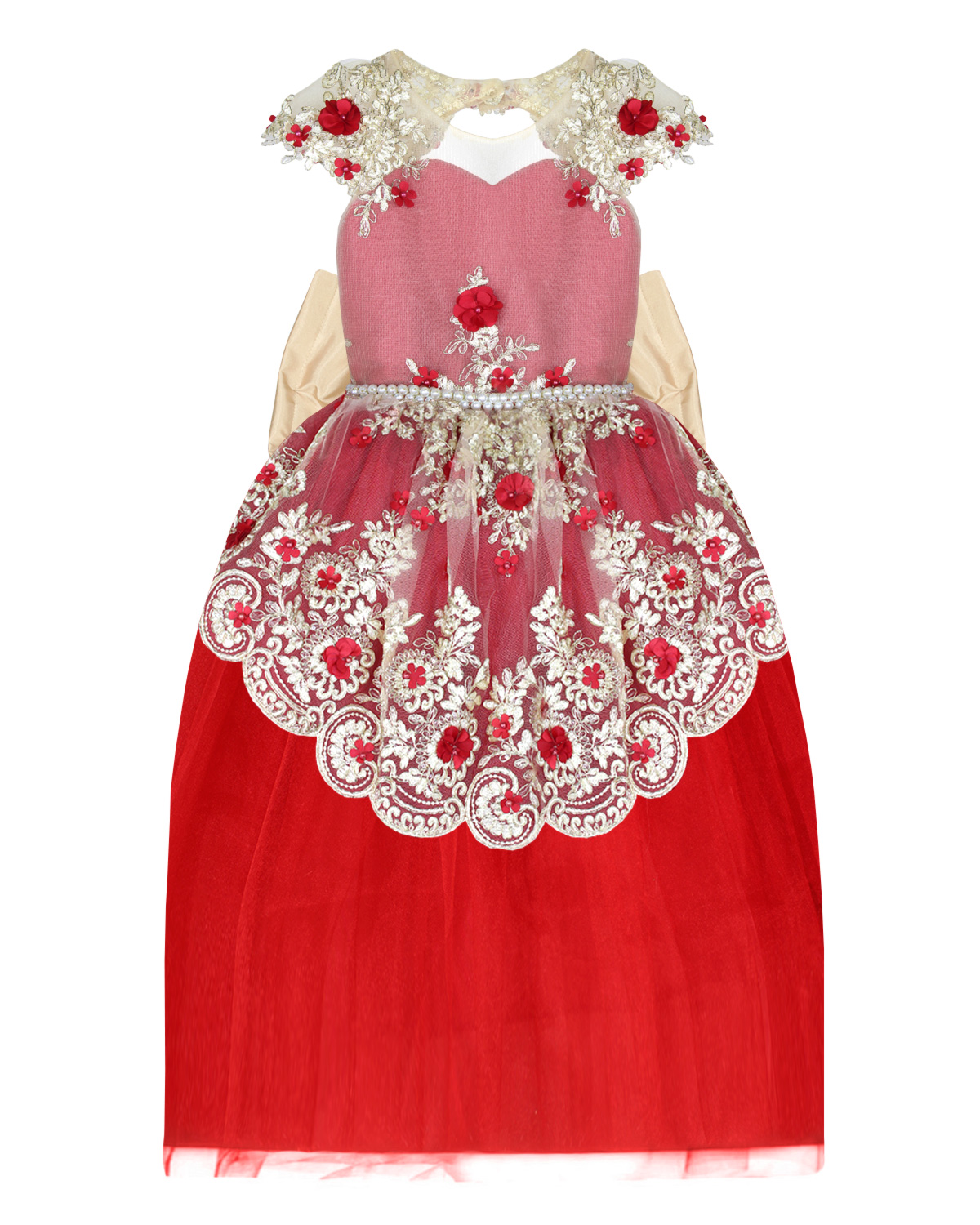 Vestido Elegante Niña Fiesta Boda Cumpleaños Kimberly.