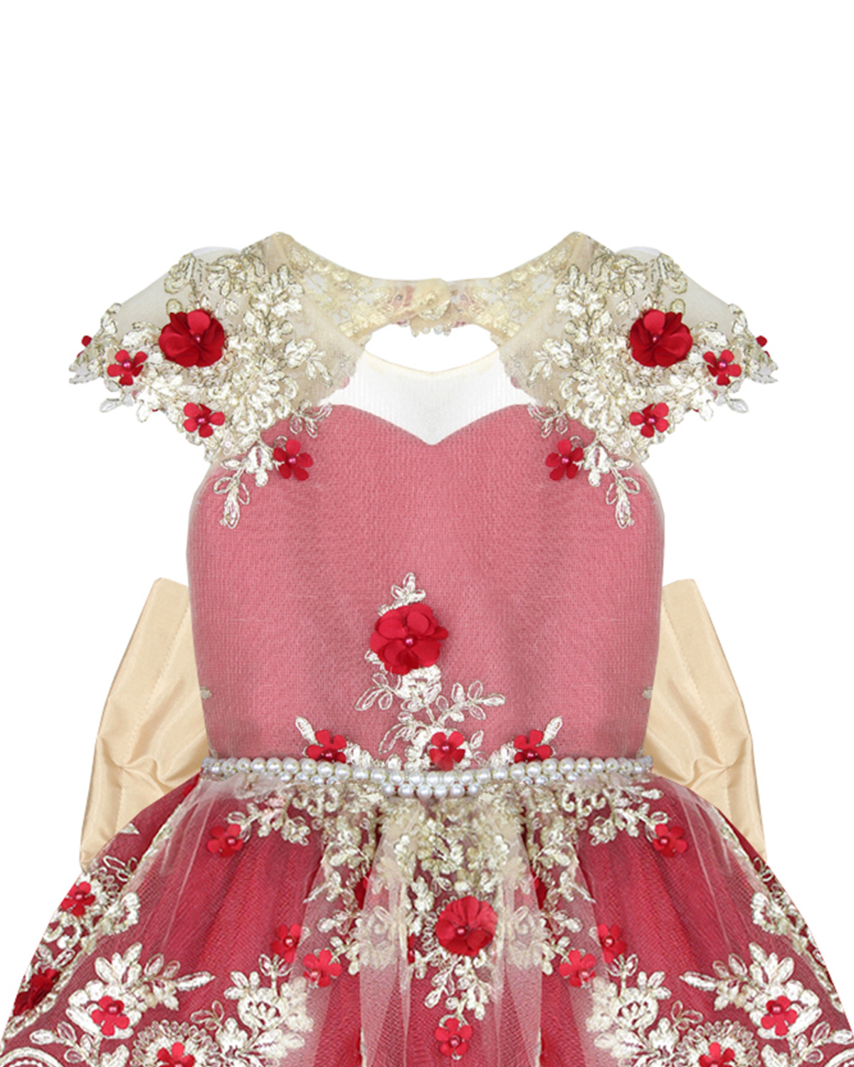 Vestido Elegante Niña Fiesta Boda Cumpleaños Kimberly.