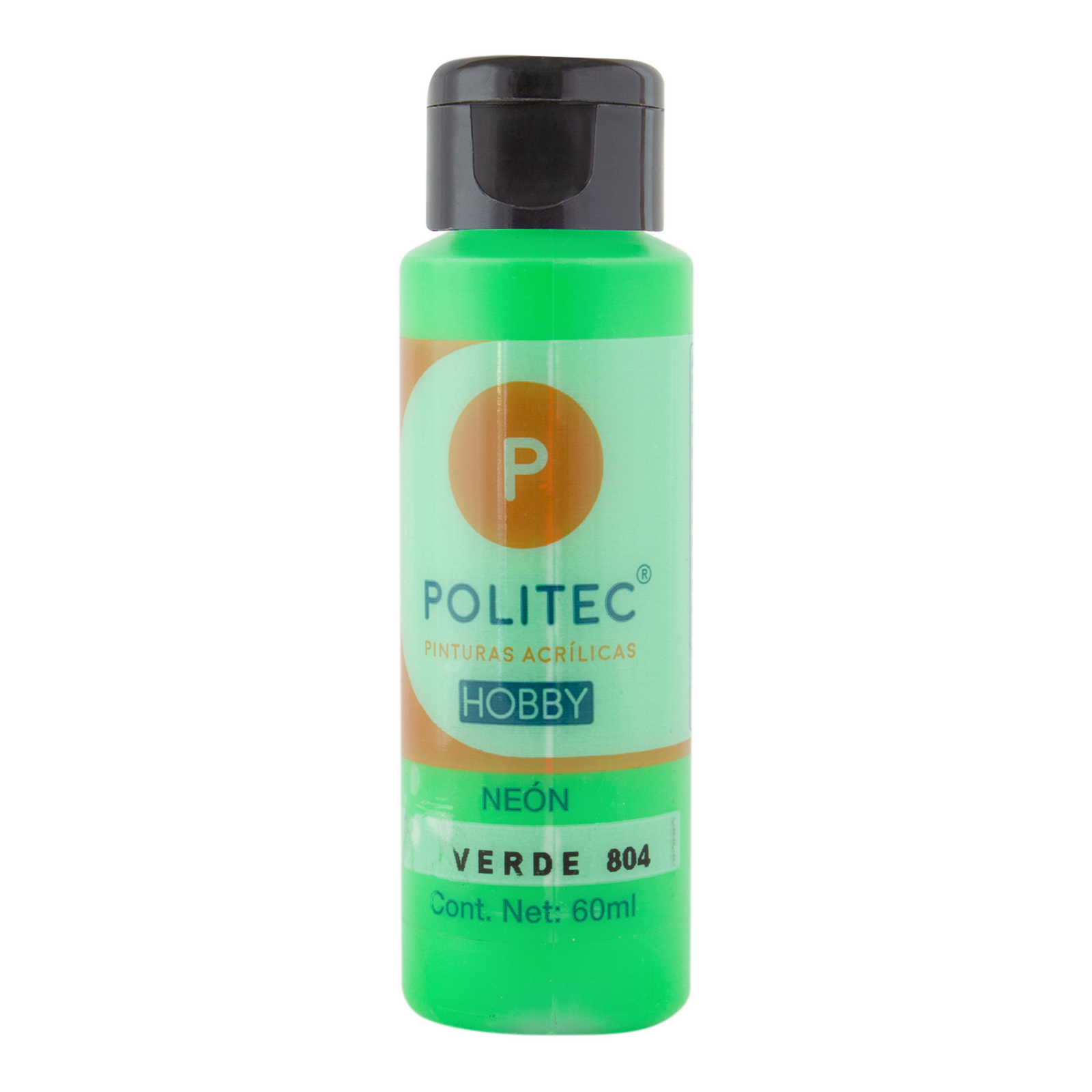 Set De Pintura Acrílica Metalica Linea Hobby 6 Piezas Politec
