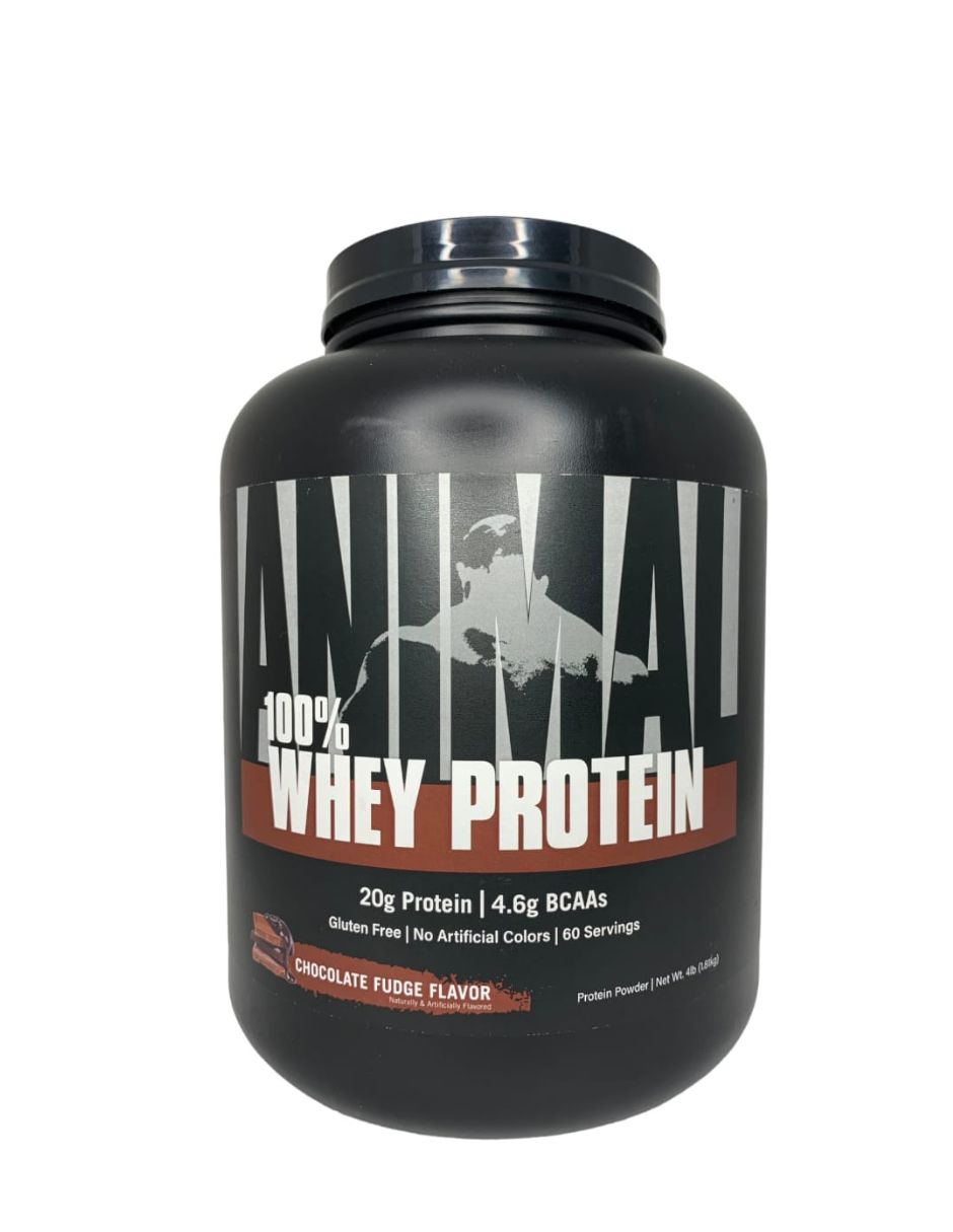 Proteina Animal 100% Whey Protein 4lb 1.81kg 60 serv.