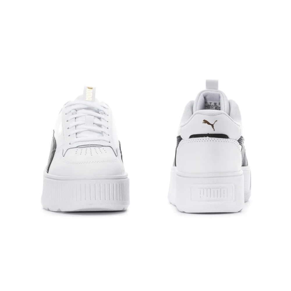 Tenis Casual Puma Karmen Rebelle Jr. Blanco/Negro 388420 02.