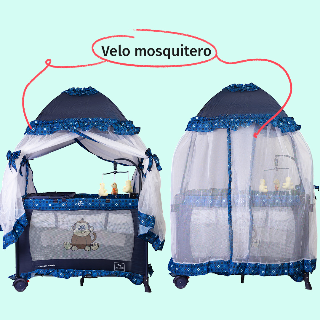 Cuna Corral Aeiou Argentina Toldo Mosquitero Movil Musical Mendoza