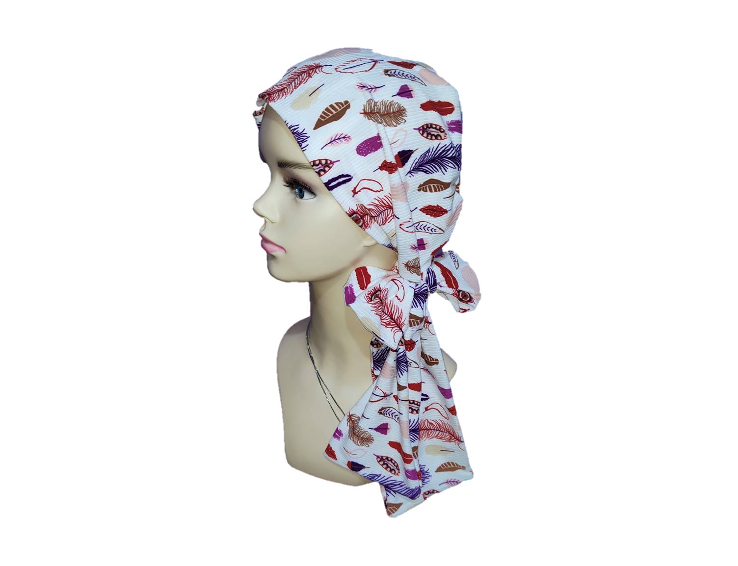 Gorro para Mujer tipo turbante con banda ajustable (1 pieza). Oncológicos, alopecia, Moda, Elegante.