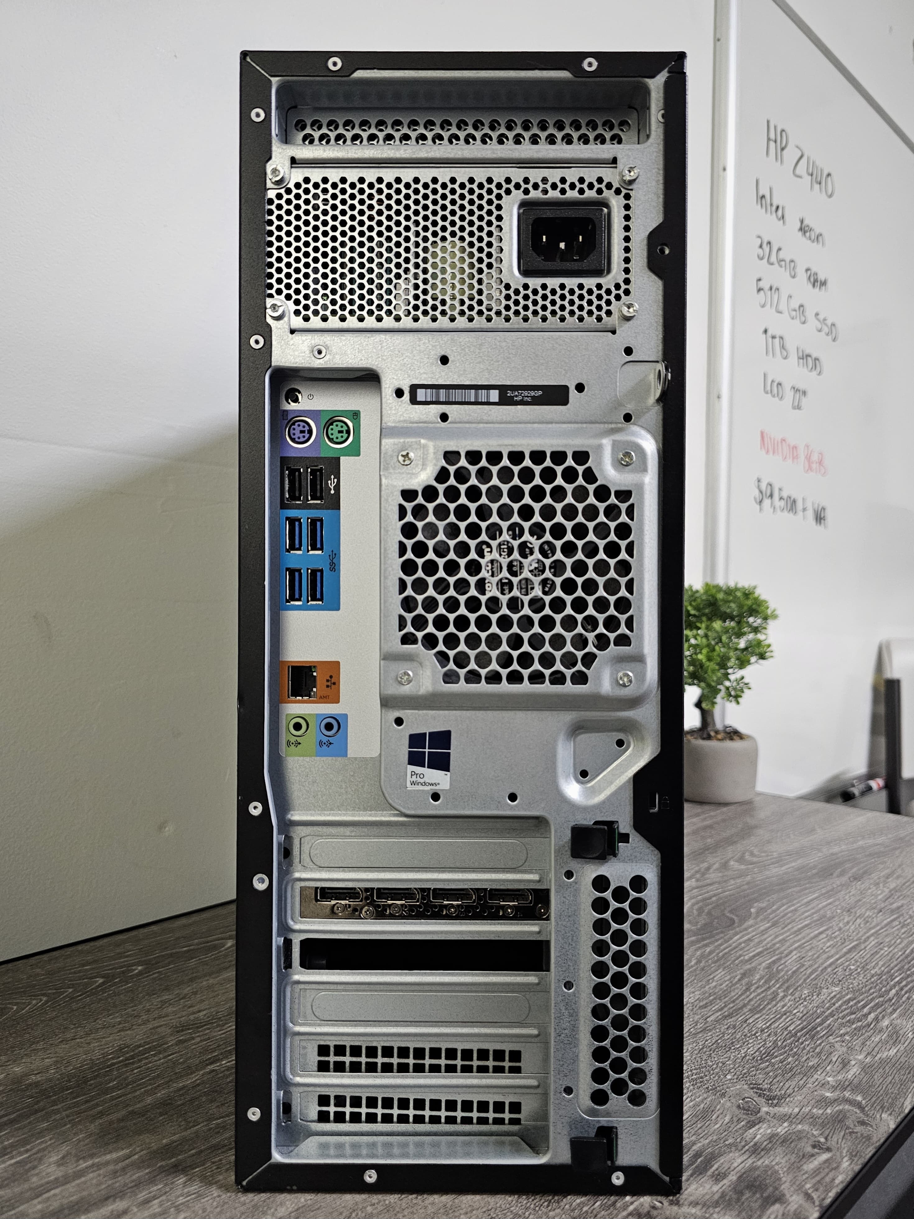 Cpu Hp Z440 Xeon 6ta Gen 32 Ram 120ssd 1tb Hdd 4gb Video